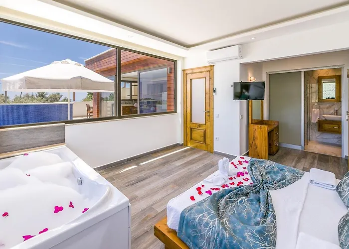 Secluded Sea View Honeymoon Escape Jacuzzi Private Pool-villa Bella1 Orkide Villa Uzumlu (Mediterranean)