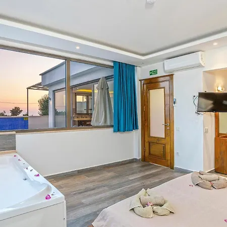 Villa Secluded Sea View Honeymoon Escape Jacuzzi Private Pool-villa Bella1 Orkide Uzumlu (Mediterranean)