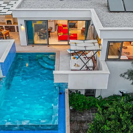 Secluded Sea View Honeymoon Escape Jacuzzi Private Pool-villa Bella1 Orkide Villa Uzumlu (Mediterranean)