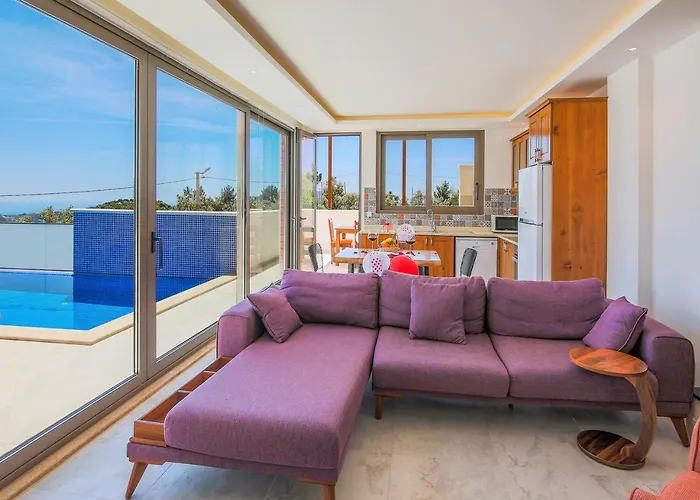 Villa Secluded Sea View Honeymoon Escape Jacuzzi Private Pool-villa Bella1 Orkide Uzumlu (Mediterranean)